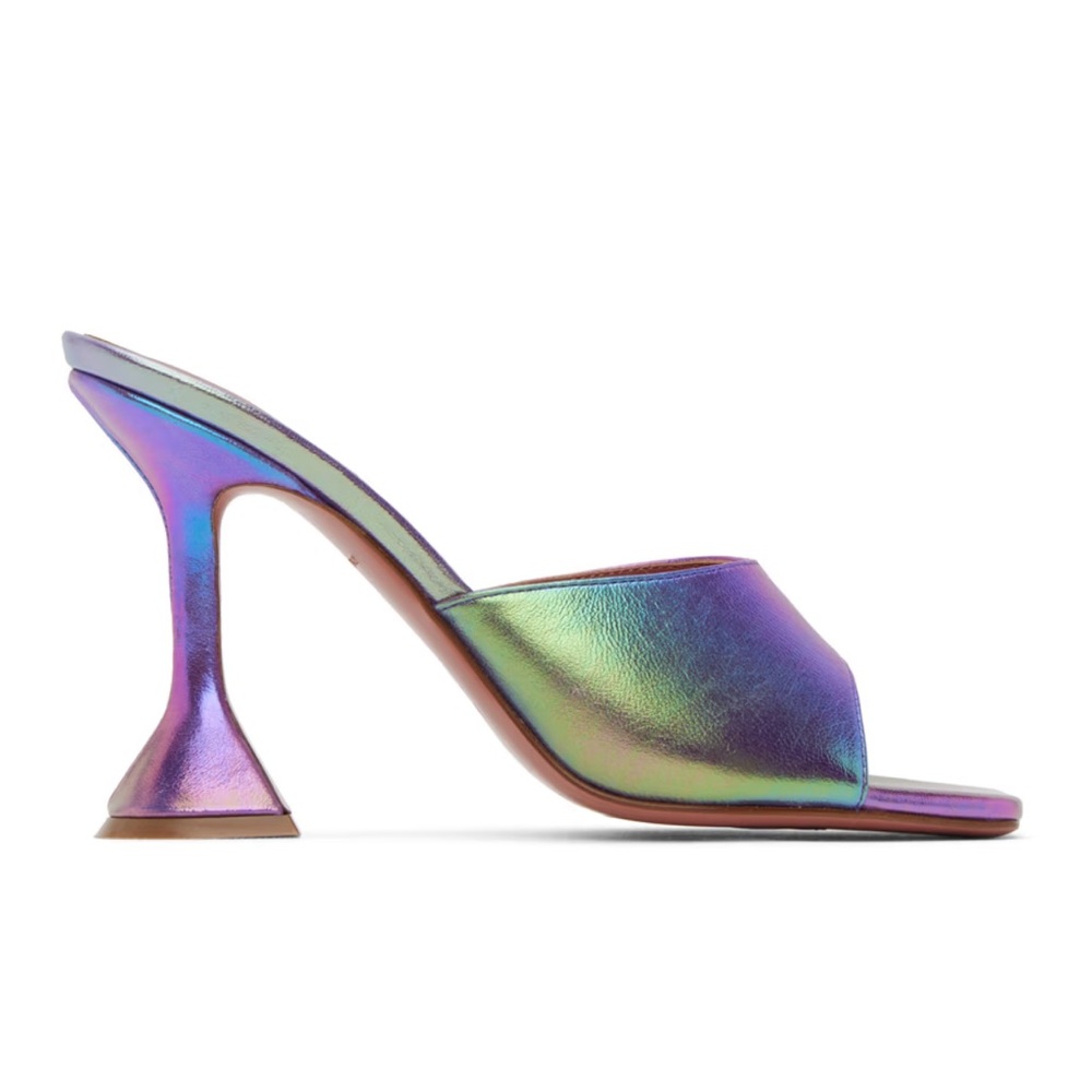 AMINA MUADDI Lupita Ombre Mule Sandals, Size 38.5